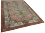 Oyma Gri Pamuk Üzerine Yün El Dokuma Kilim-206x304 - Görsel 2