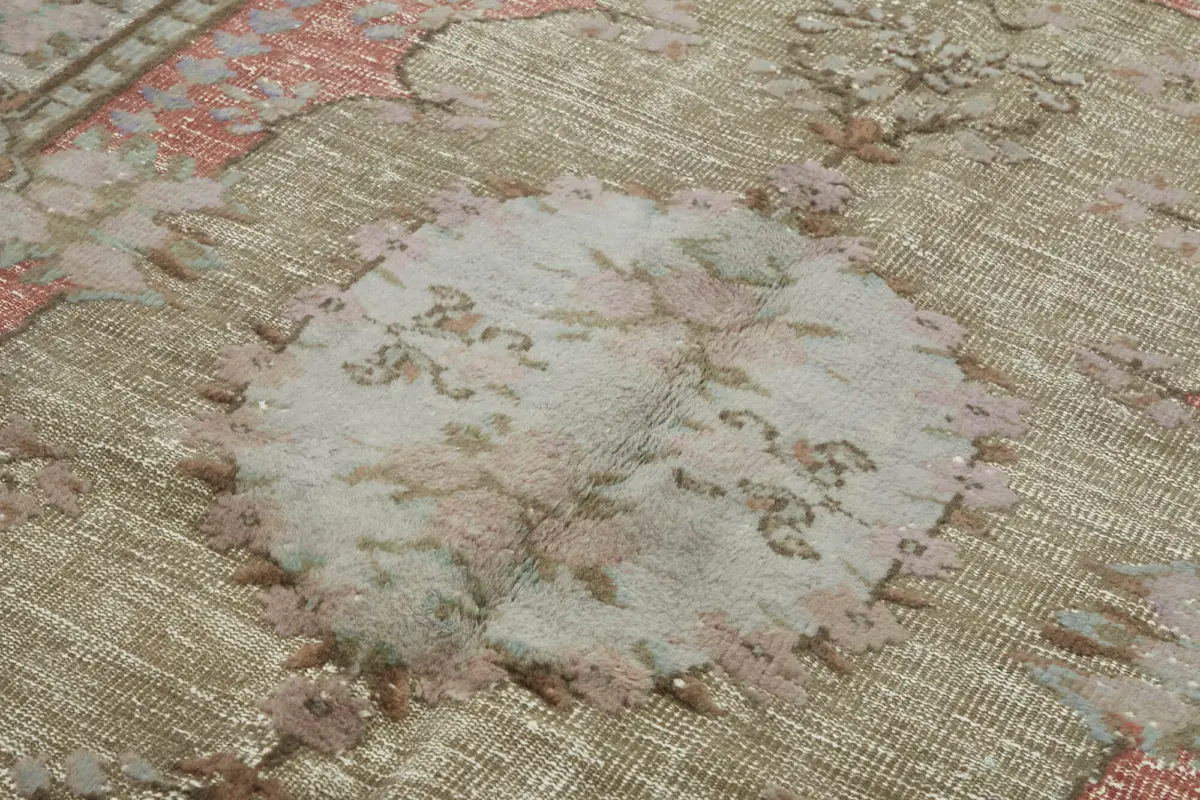 Oyma Gri Pamuk Üzerine Yün El Dokuma Kilim-206x304 - Görsel 5