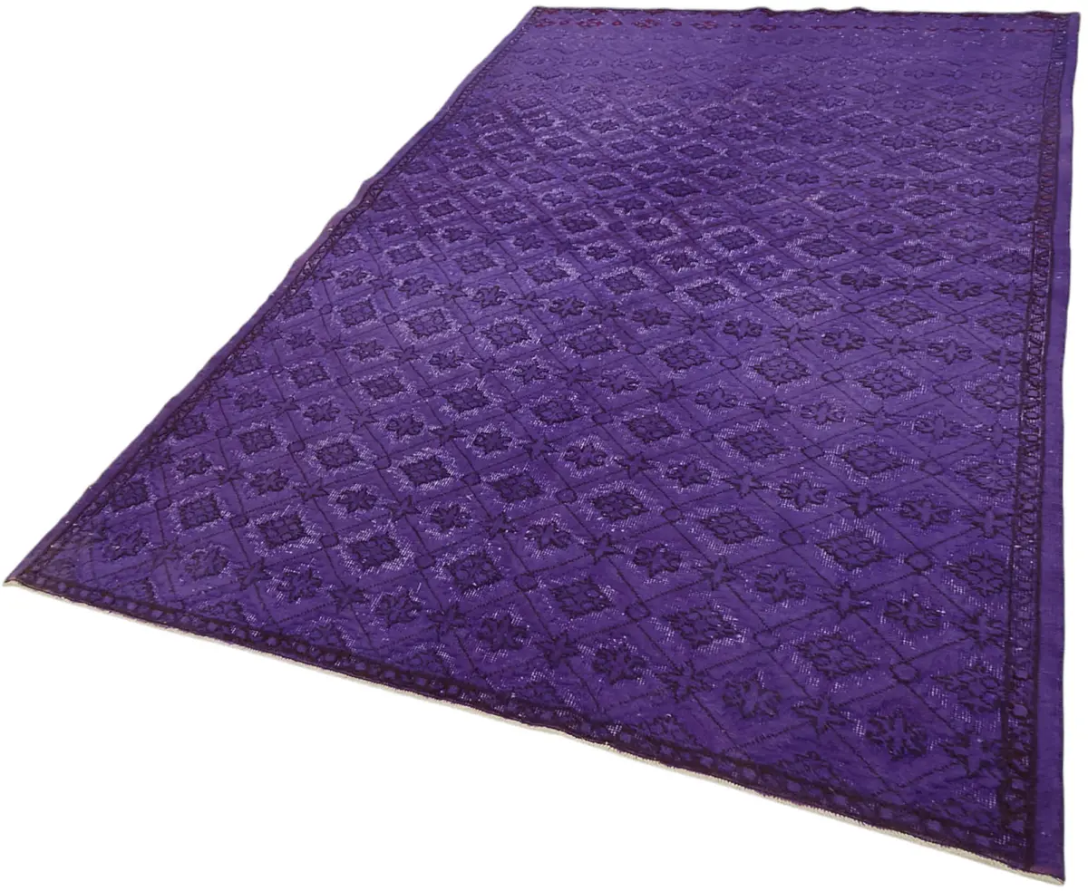 Oyma Mor Pamuk Üzerine Yün El Dokuma Kilim-175x283 - Görsel 3