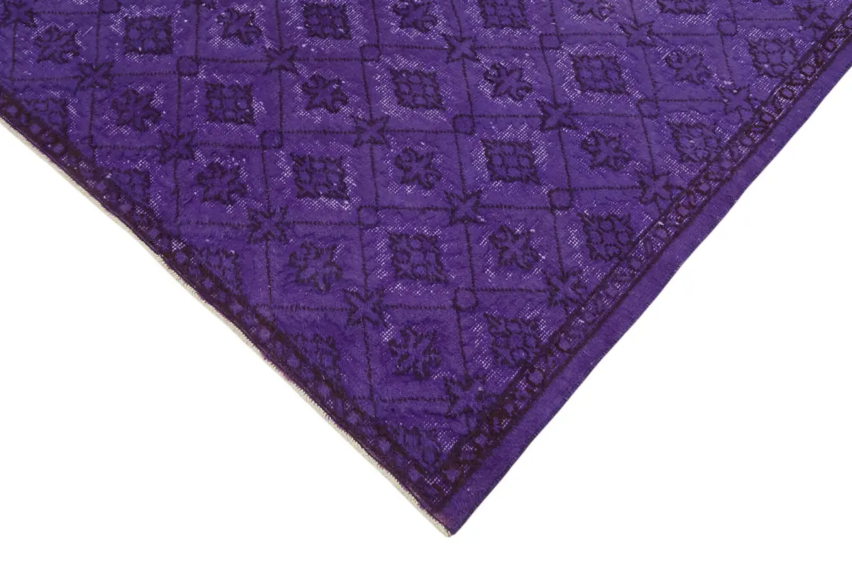 Oyma Mor Pamuk Üzerine Yün El Dokuma Kilim-175x283 - Görsel 4