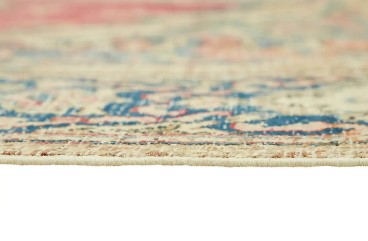 Dubai Eskitme Bej Pamuk Üstü Yün El Dokuma Halı-237x341 - Görsel 8