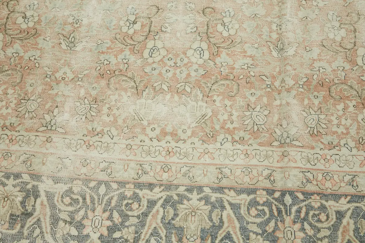 Dubai Eskitme Bej Pamuk Üstü Yün El Dokuma Halı-286x380 - Görsel 10