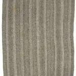 Kıl Çizgili Gri Keçi Kılı İpliğinden El Dokuma Kilim-280x318