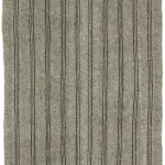 Kıl Çizgili Gri Keçi Kılı İpliğinden El Dokuma Kilim-220x330