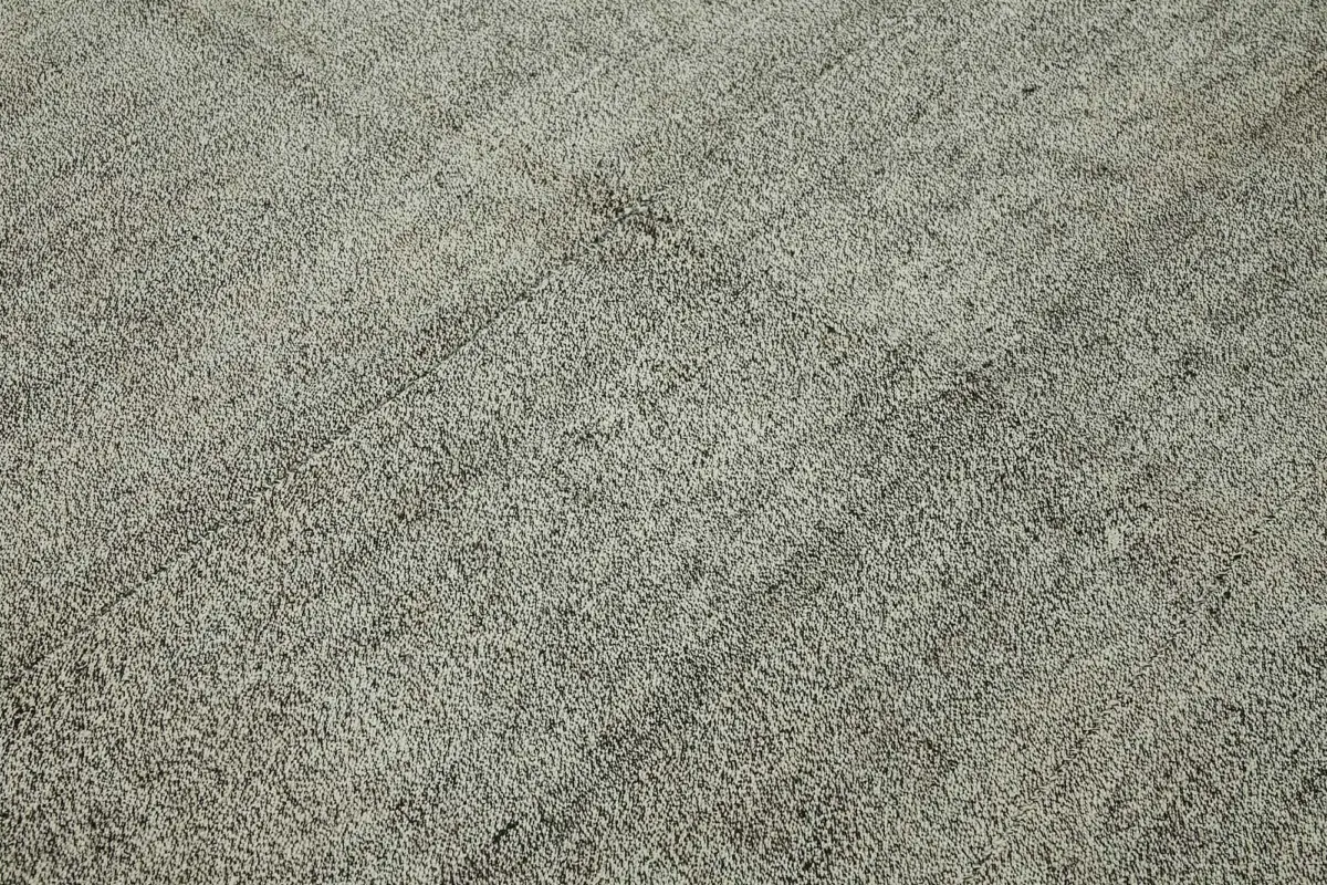 Kıl Çizgili Bej Keçi Kılı İpliğinden El Dokuma Kilim-243x260 - Görsel 5