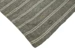 Kıl Çizgili Bej Keçi Kılı İpliğinden El Dokuma Kilim-193x200 - Görsel 4