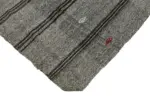 Kıl Çizgili Gri Keçi Kılı İpliğinden El Dokuma Kilim-208x233 - Görsel 4