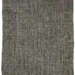 Kıl Çizgili Gri Keçi Kılı İpliğinden El Dokuma Kilim-242x287