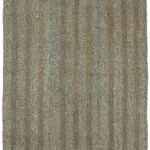 Kıl Çizgili Gri Keçi Kılı İpliğinden El Dokuma Kilim-230x245