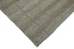 Kıl Çizgili Gri Keçi Kılı İpliğinden El Dokuma Kilim-230x245 - Görsel 4