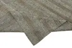 Kıl Çizgili Gri Keçi Kılı İpliğinden El Dokuma Kilim-230x245 - Görsel 6
