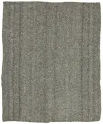 Kıl Çizgili Gri Keçi Kılı İpliğinden El Dokuma Kilim-198x240