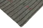 Kıl Çizgili Gri Keçi Kılı İpliğinden El Dokuma Kilim-216x263 - Görsel 4