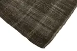 Kıl Çizgili Kahverengi Keçi Kılı İpliğinden El Dokuma Kilim-208x297 - Görsel 4