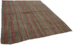 Kıl Çizgili Gri Keçi Kılı İpliğinden El Dokuma Kilim-205x251 - Görsel 2