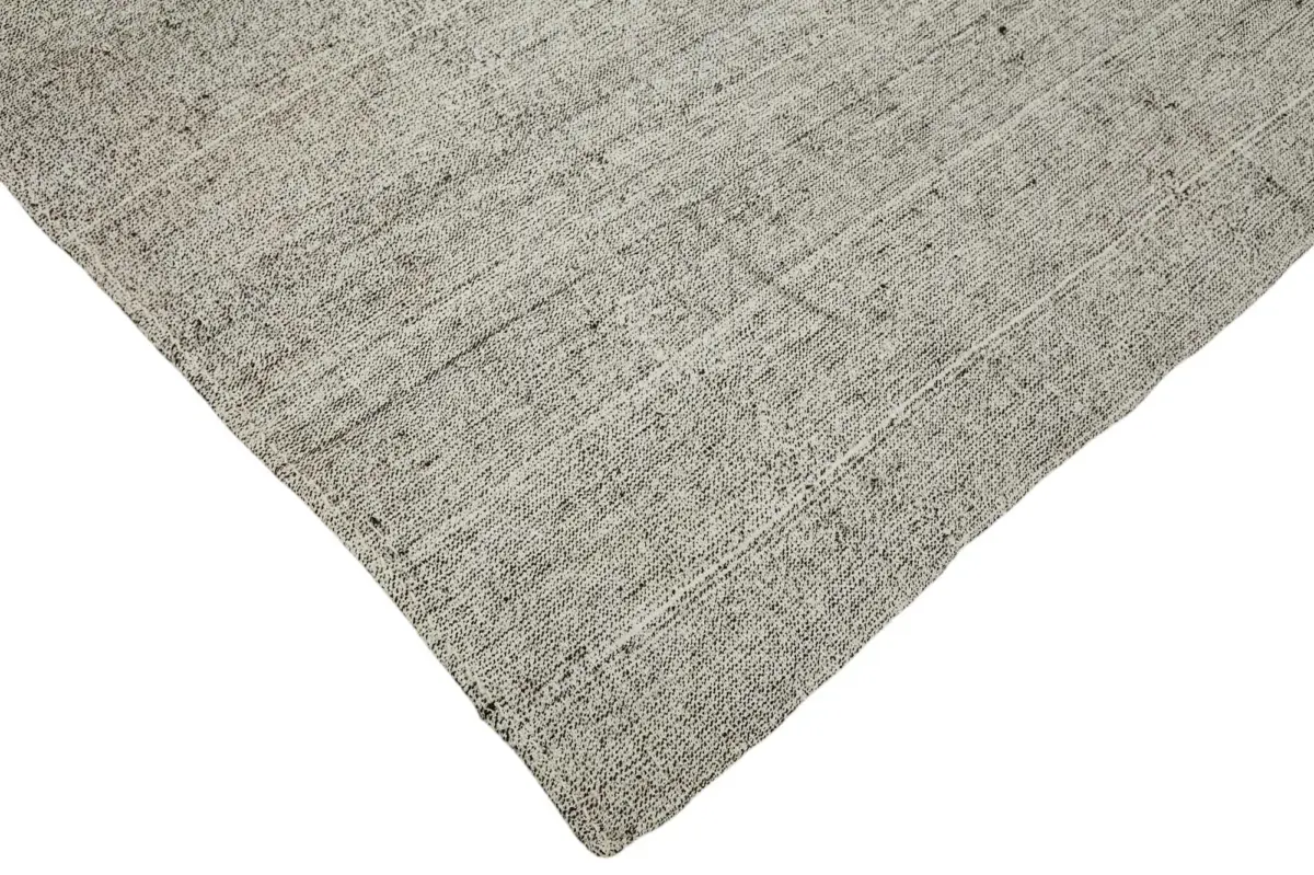 Kıl Çizgili Bej Keçi Kılı İpliğinden El Dokuma Kilim-200x272 - Görsel 4