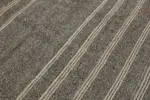 Kıl Çizgili Gri Keçi Kılı İpliğinden El Dokuma Kilim-202x265 - Görsel 5