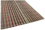 Kıl Çizgili Gri Keçi Kılı İpliğinden El Dokuma Kilim-213x280 - Görsel 2