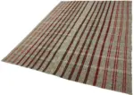 Kıl Çizgili Gri Keçi Kılı İpliğinden El Dokuma Kilim-213x280 - Görsel 3