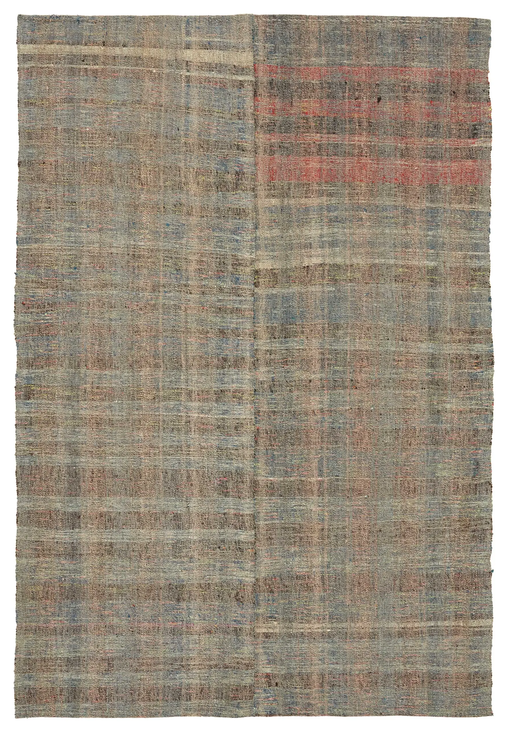 Rc_47259_0_Multicolor_Oriental_Kilim_Rugs Chaput Çizgili Multi Renk Pamuk Üzerine Yün El Dokuma Kilim-176x270 - Görsel 1