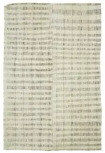 Chaput Çizgili Multi Renk Pamuk Üzerine Yün El Dokuma Kilim-180x272