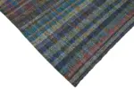 Chaput Çizgili Multi Renk Pamuk Üzerine Yün El Dokuma Kilim-161x246 - Görsel 4