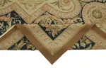 Aubusson Eskitme Bej Pamuk Üzerine Yün El Dokuma Halı-272x376 - Görsel 6