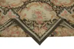 Aubusson Eskitme Bej Pamuk Üzerine Yün El Dokuma Halı-238x303 - Görsel 6