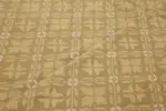 Aubusson Eskitme Bej Pamuk Üzerine Yün El Dokuma Halı-264x353 - Görsel 5