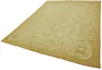 Aubusson Eskitme Bej Pamuk Üzerine Yün El Dokuma Halı-239x300 - Görsel 3