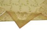 Aubusson Eskitme Bej Pamuk Üzerine Yün El Dokuma Halı-239x300 - Görsel 6