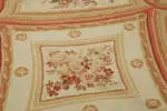 Aubusson Eskitme Bej Pamuk Üzerine Yün El Dokuma Halı-235x336 - Görsel 5