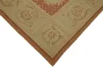 Aubusson Eskitme Bej Pamuk Üzerine Yün El Dokuma Halı-295x431 - Görsel 4
