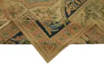 Aubusson Eskitme Bej Pamuk Üzerine Yün El Dokuma Halı-240x312 - Görsel 6