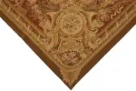 Aubusson Eskitme Bej Pamuk Üzerine Yün El Dokuma Halı-300x428 - Görsel 4