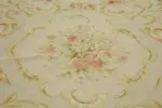 Aubusson Eskitme Bej Pamuk Üzerine Yün El Dokuma Halı-365x365 - Görsel 4