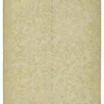 Needlepoint Bej Pamuk Üzerine Yün El Dokuma Halı-180x255