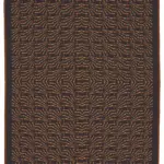 Needlepoint Mor Pamuk Üzerine Yün El Dokuma Halı-168x235