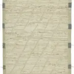 Tribal Modern Dizayn Bej Pamuk Üzerine Yün El Dokuma Halı-201x295