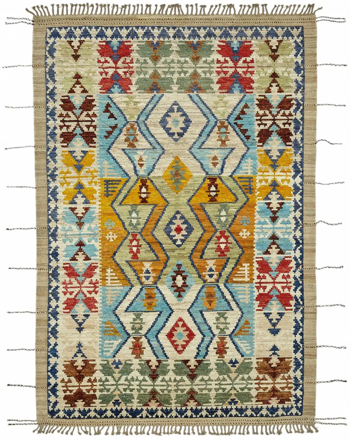 Rc_48115_0_Multicolor_Modern_Design_Tribal_Rug