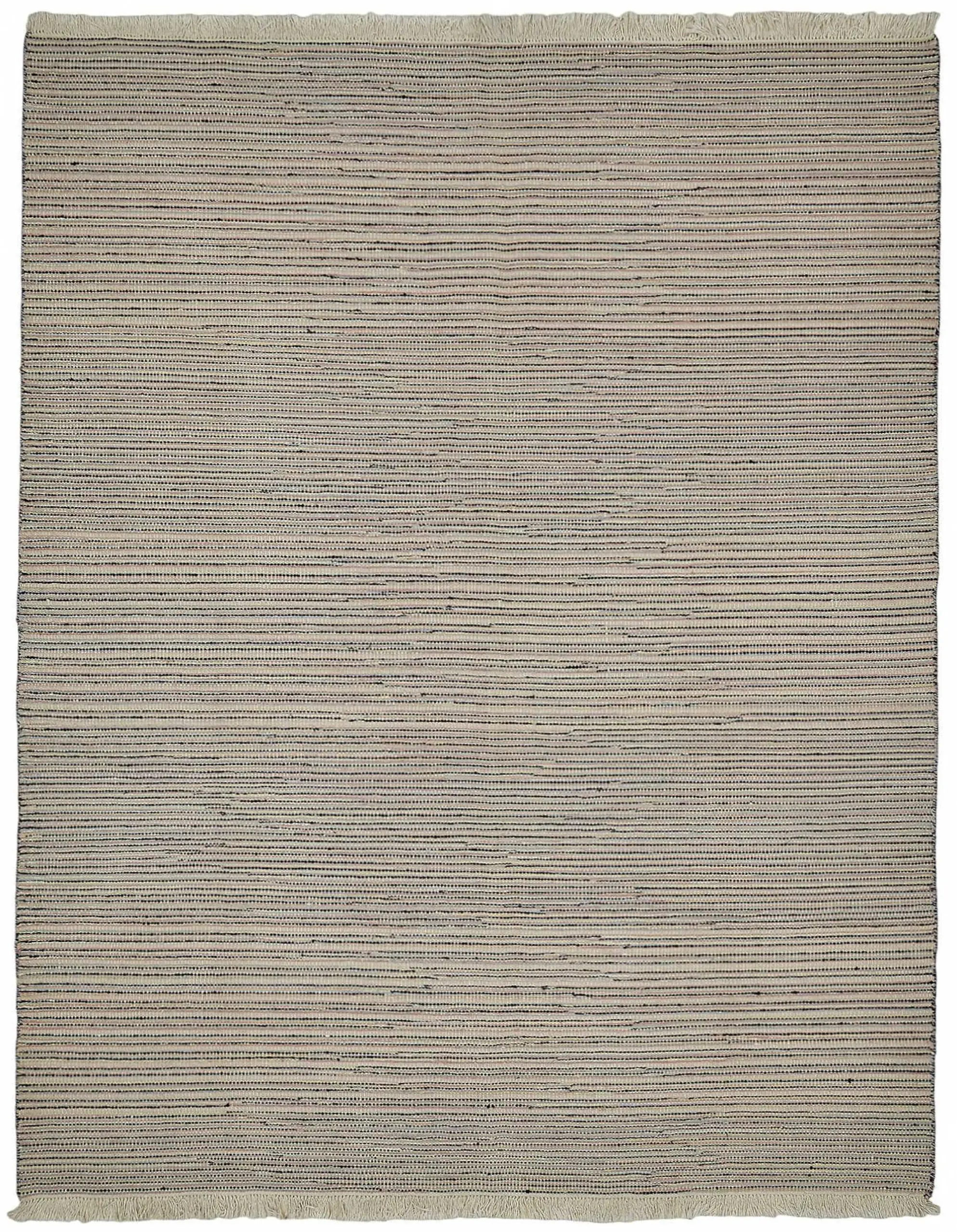 Rc_48519_0_Multicolor_Scandinavian_rag_rug İskandinav Multi Renk Çizgili Pamuk Üzerinde Yün El Dokuma Halı-242x305 - Görsel 1