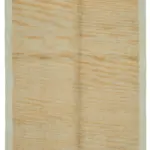 İskandinav Turuncu Modern Dizayn Pamuk Üzerinde Yün El Dokuma Halı-175x267