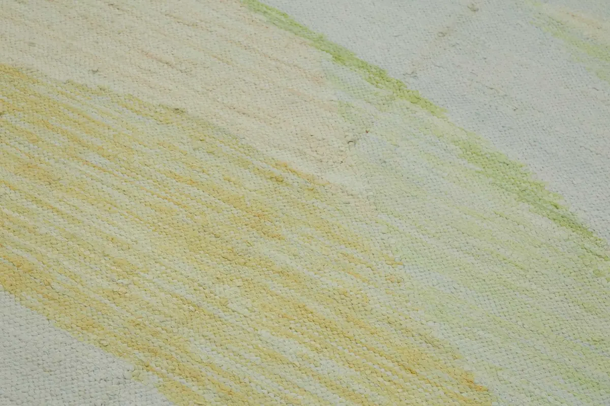 İskandinav Multi Renk Modern Dizayn Pamuk Üzerinde Yün El Dokuma Halı-170x248 - Görsel 5