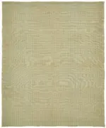 İskandinav  Sarı Modern Dizayn Pamuk Üzerine Yün El Dokuma Halı-234x276