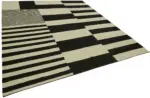 Söküntü Bej Modern Dizayn Yün El Dokuma Kilim-260x302 - Görsel 2