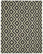 Söküntü Bej Geometrik Yün El Dokuma Kilim-318x402