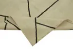 Söküntü Bej Modern Dizayn Yün El Dokuma Kilim-305x410 - Görsel 6