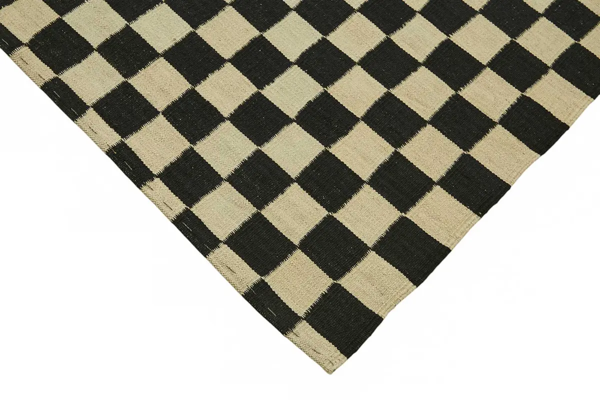 Söküntü Bej Modern Dizayn Yün El Dokuma Kilim-258x337 - Görsel 4
