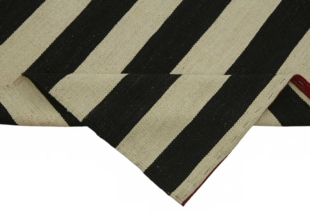 Söküntü Bej Modern Dizayn Yün El Dokuma Kilim-285x361 - Görsel 6