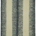 Söküntü Mavi Çizgili Yün El Dokuma Kilim-247x328